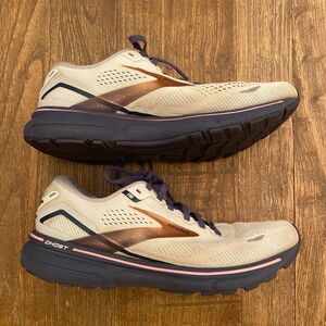 Brooks Ghost 15 Running Shoes Women's Size 9.5 Multi-Color 1203801B492 Gym Run